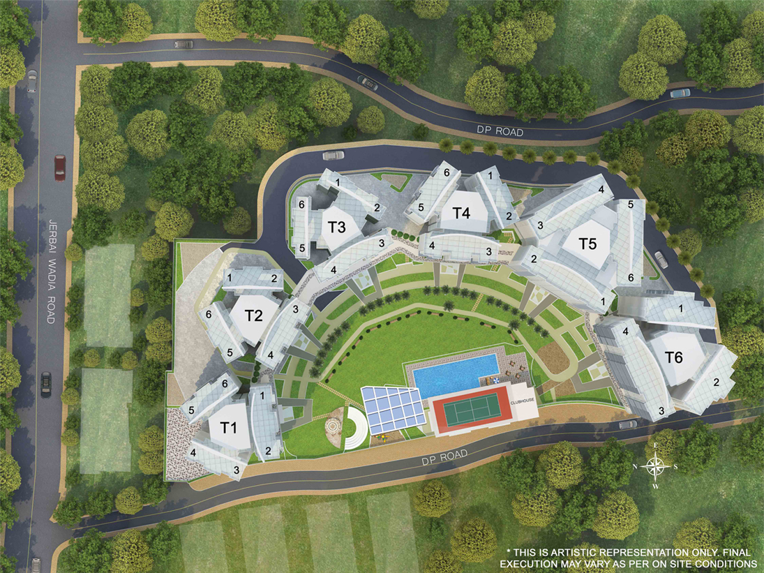 Master Plan - Crescent Bay Parel, Mumbai 